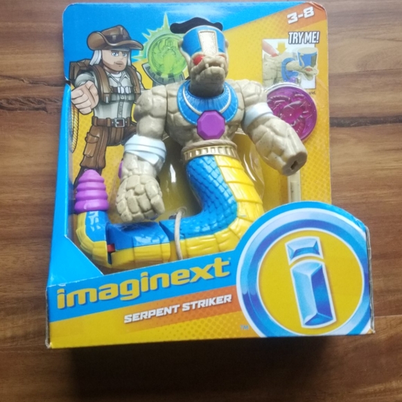 imaginext serpent striker